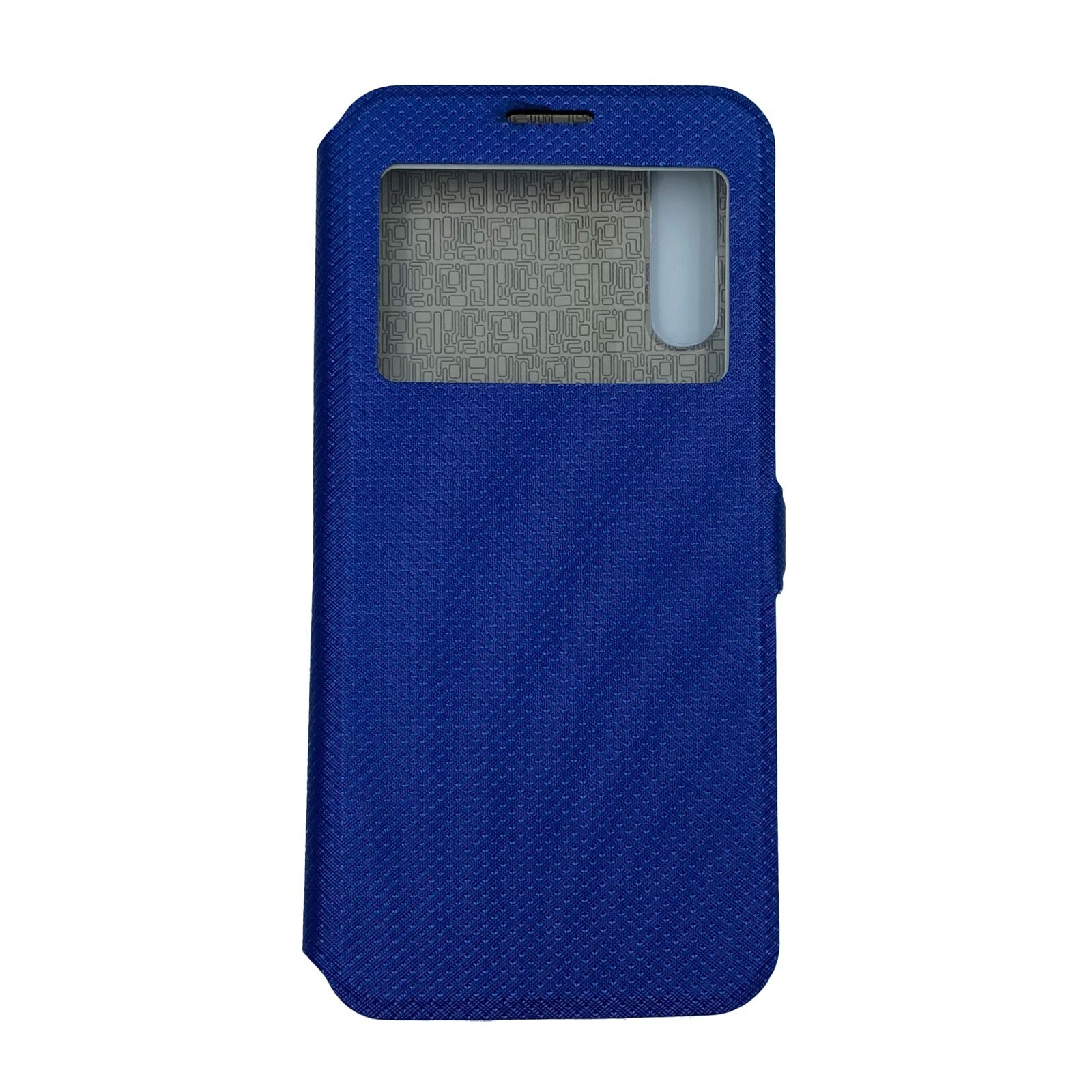 Husa Flip Carte Samsung Galaxy A50 model S-View cu Stand Telefon, Antisoc, Viceversa Albastru