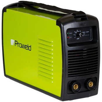 Inverter de sudura Proweld MMA-140PI, 140A, electrod 3.2mm, kit sudare (masca si ciocanel zgura), verde Inverter de sudura Proweld MMA-140PI, 140A, electrod 3.2mm, kit sudare (masca si ciocanel zgura), verde