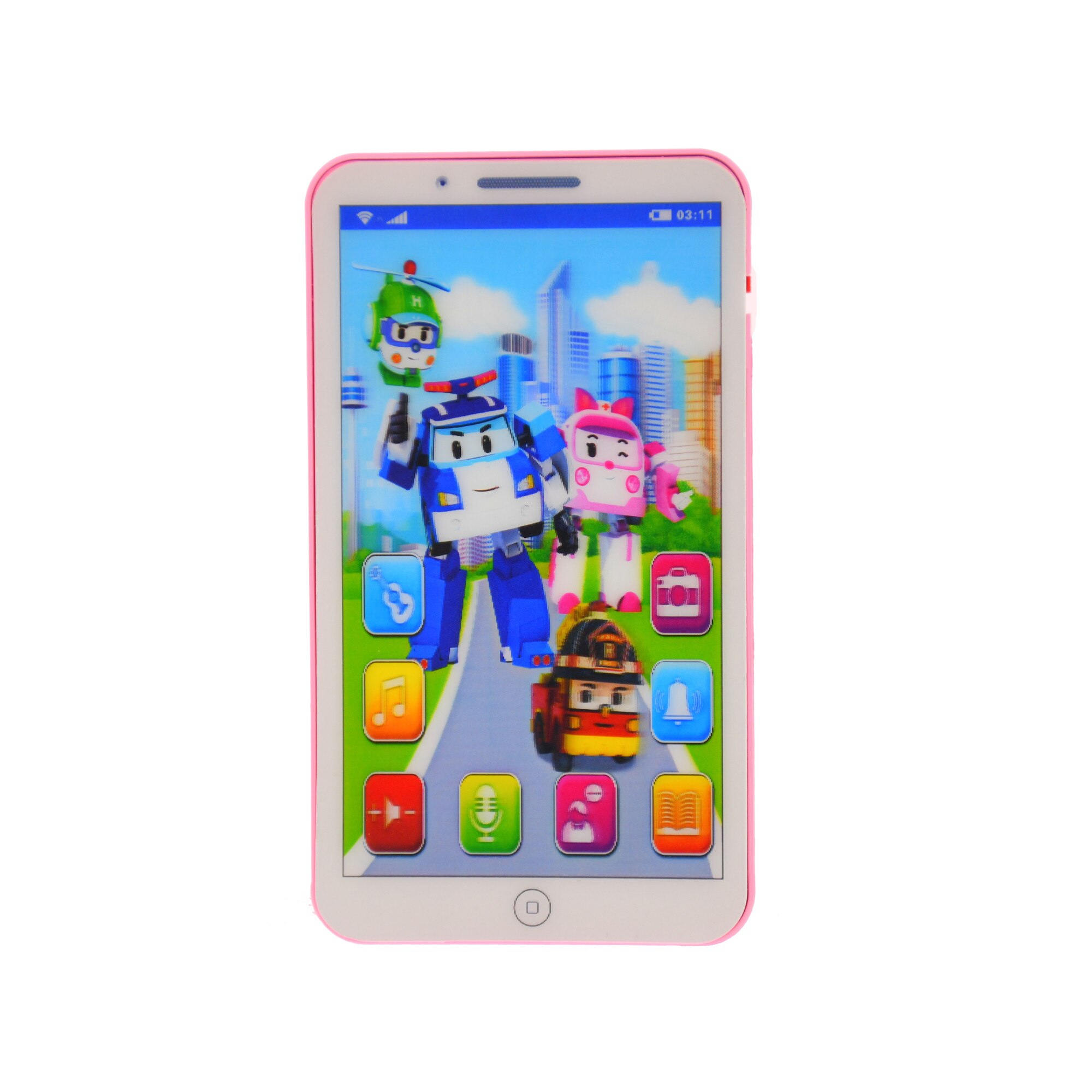 Tableta de jucarie ROBOCAR Poli 3D, 12 functii touch - 03111