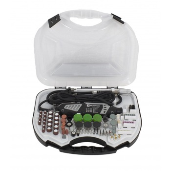 Masina de gravat ELPROM EMG-450-211, 211 accesorii 450W, 30000RPM Masina de gravat ELPROM EMG-450-211, 211 accesorii 450W, 30000RPM