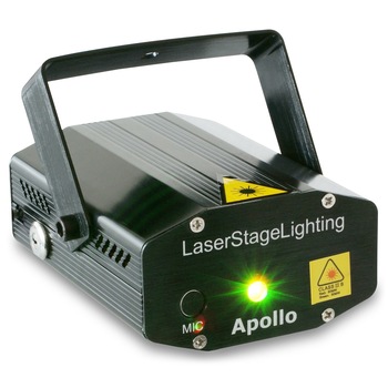 Laser multipoint, rosu/verde 170mW, BeamZ Apollo Laser multipoint, rosu/verde 170mW, BeamZ Apollo