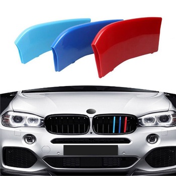 Set ornament plastic grila, BMW MPower, X5, X6 (F15, F16), 2015-2018 Set ornament plastic grila, BMW MPower, X5, X6 (F15, F16), 2015-2018
