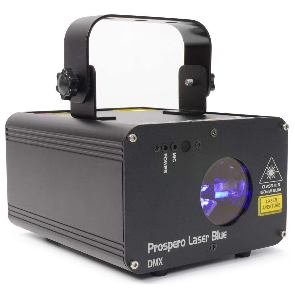 Laser albastru, DMX, 150mW, BeamZ Prospero