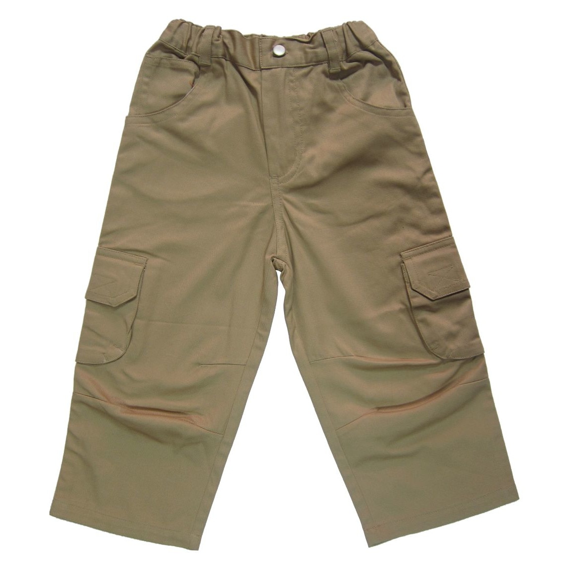 Pantaloni casual, baieti, Primii Pasi, cu buzunare, Crem