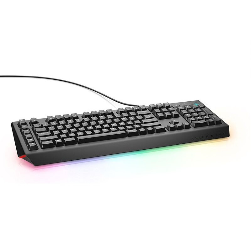 Гейминг клавиатура Alienware, AW568, немска подредба, черна - eMAG.bg