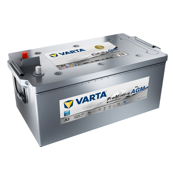 Акумулатор Varta ProMotive AGM A1 12V 210Ah 1200A 710901120