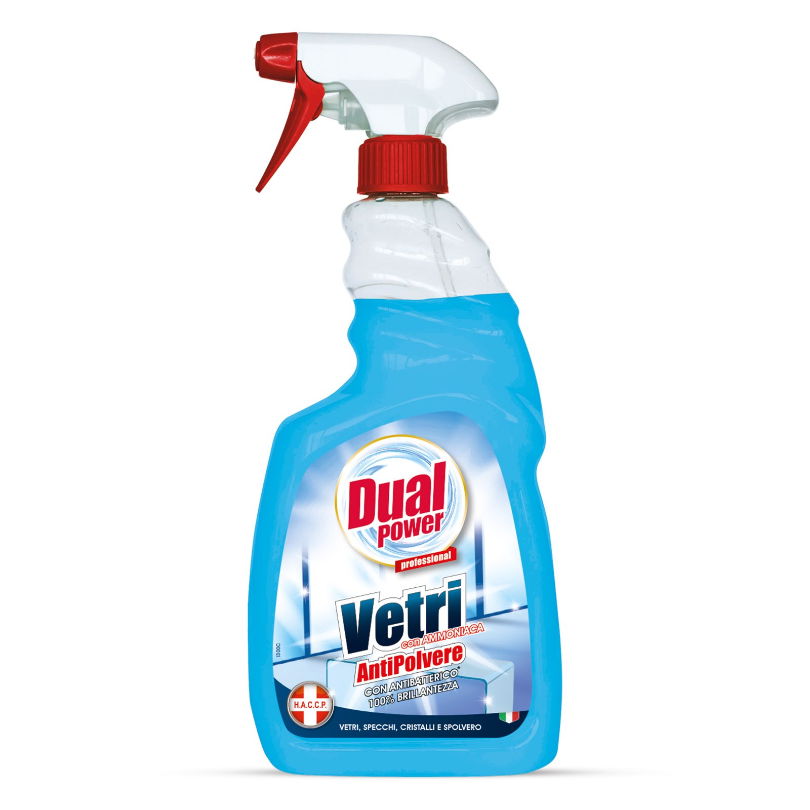 Detergent Geamuri DUAL POWER, pe Baza de Amoniac, 500 ml