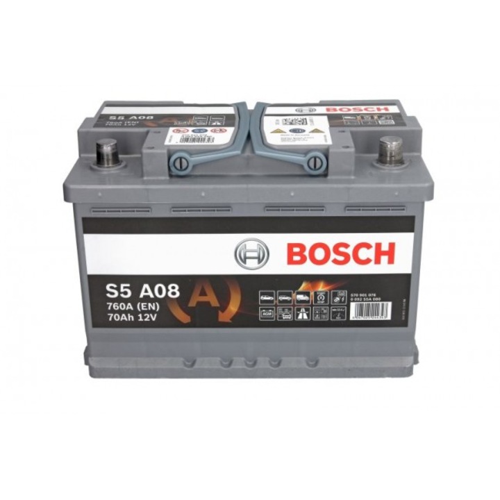 Акумулатор BOSCH S5A 70Ah/760A