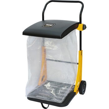 Cos de frunze de gradina TEXAS, 80 litri, roti deplasare Cos de frunze de gradina TEXAS, 80 litri, roti deplasare