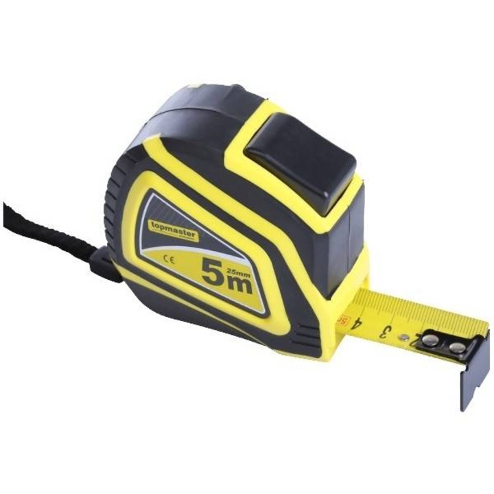 Ruleta cu banda din metal Top Master 8 m x 25 mm