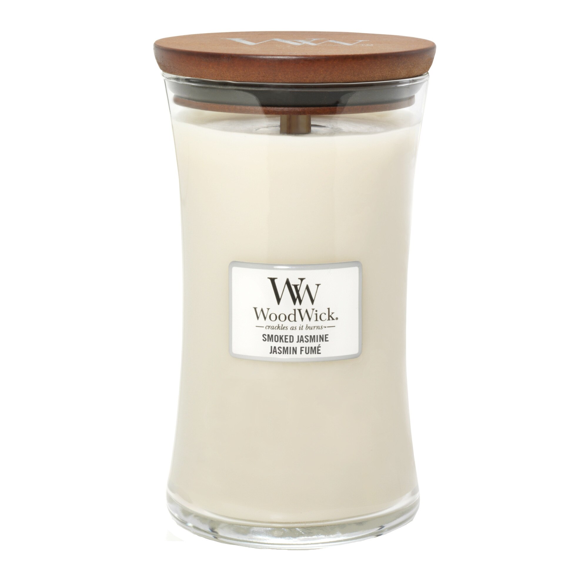 Lumanare Parfumata Borcan Mare Smoked Jasmine, WoodWick®