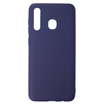 Husa Silicon Slim Samsung Galaxy A20/A30, Albastru Mat Husa Silicon Slim Samsung Galaxy A20/A30, Albastru Mat
