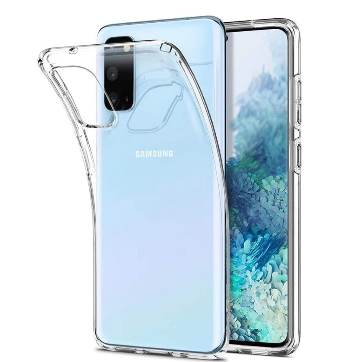 husa Silicon Slim pentru Samsung galaxy A50 Transparent