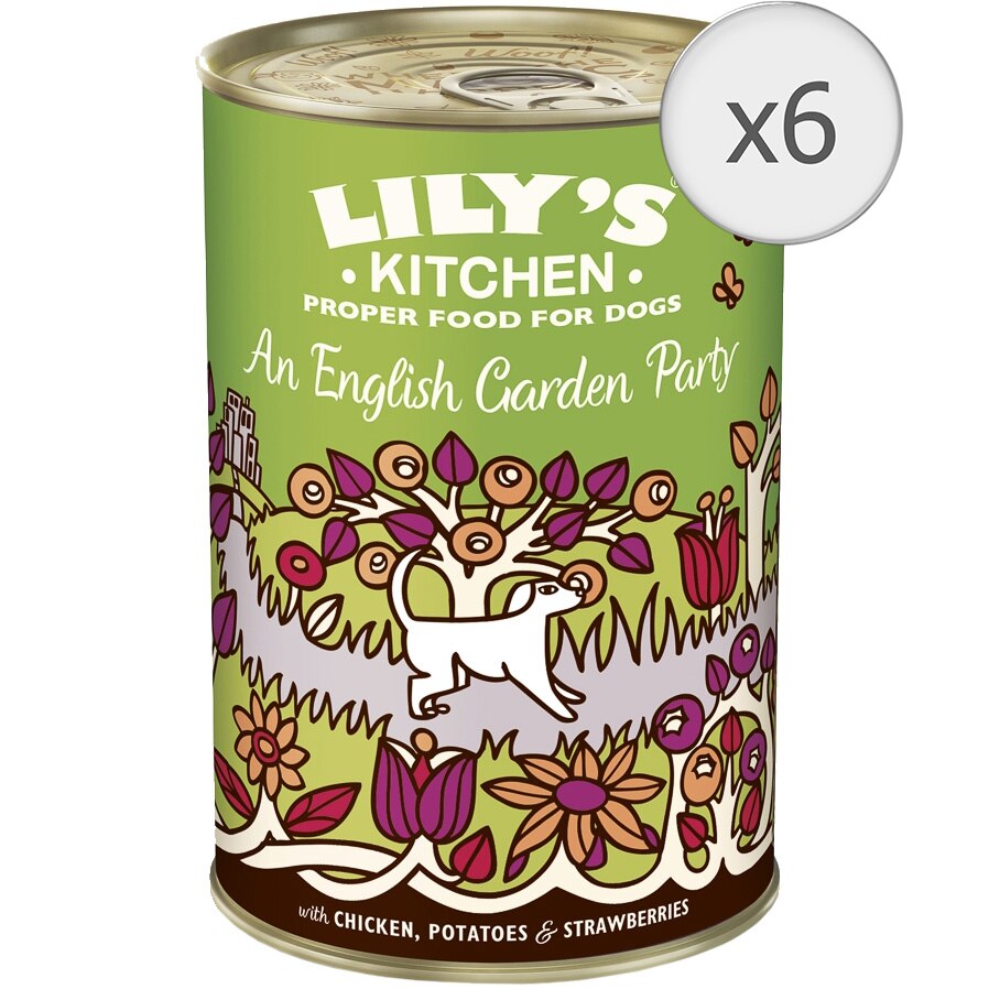 Hrana umeda pentru caini Lily's Kitchen An English Garden Party, 6 x 400g