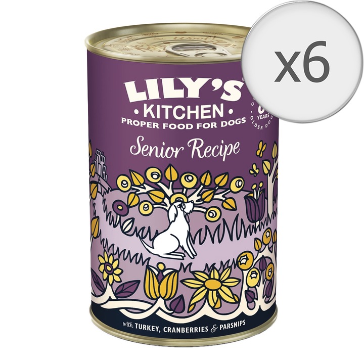 hrana umeda pentru caini lilys kitchen senior recipe with turkey cranberries parsnips 6 x 400g imagen 49_2_
6