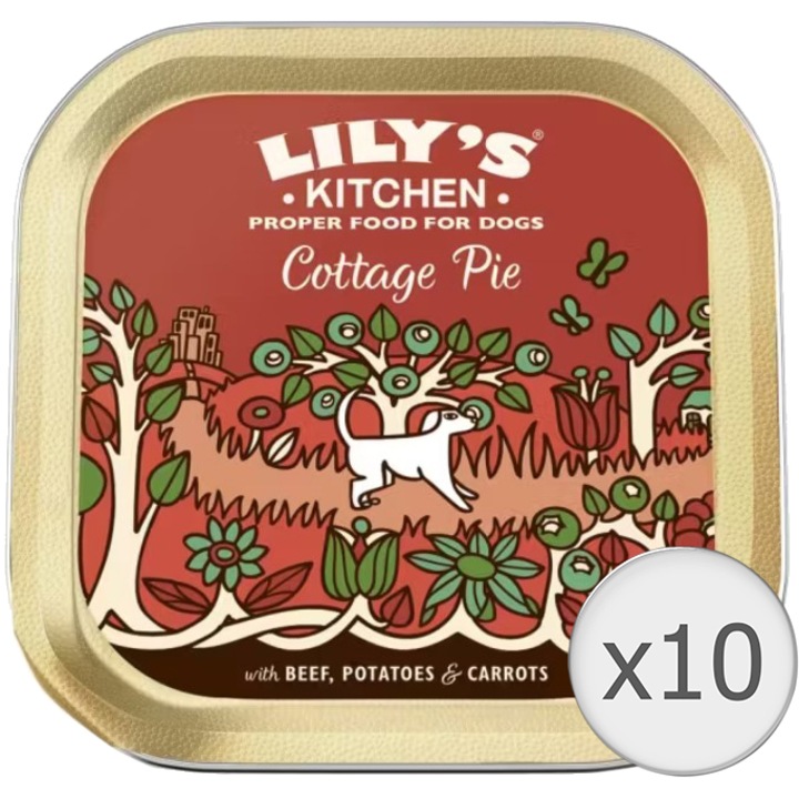 Lily's Kitchen Cottage Pie nedves kutyaeledel, 10 x 150g