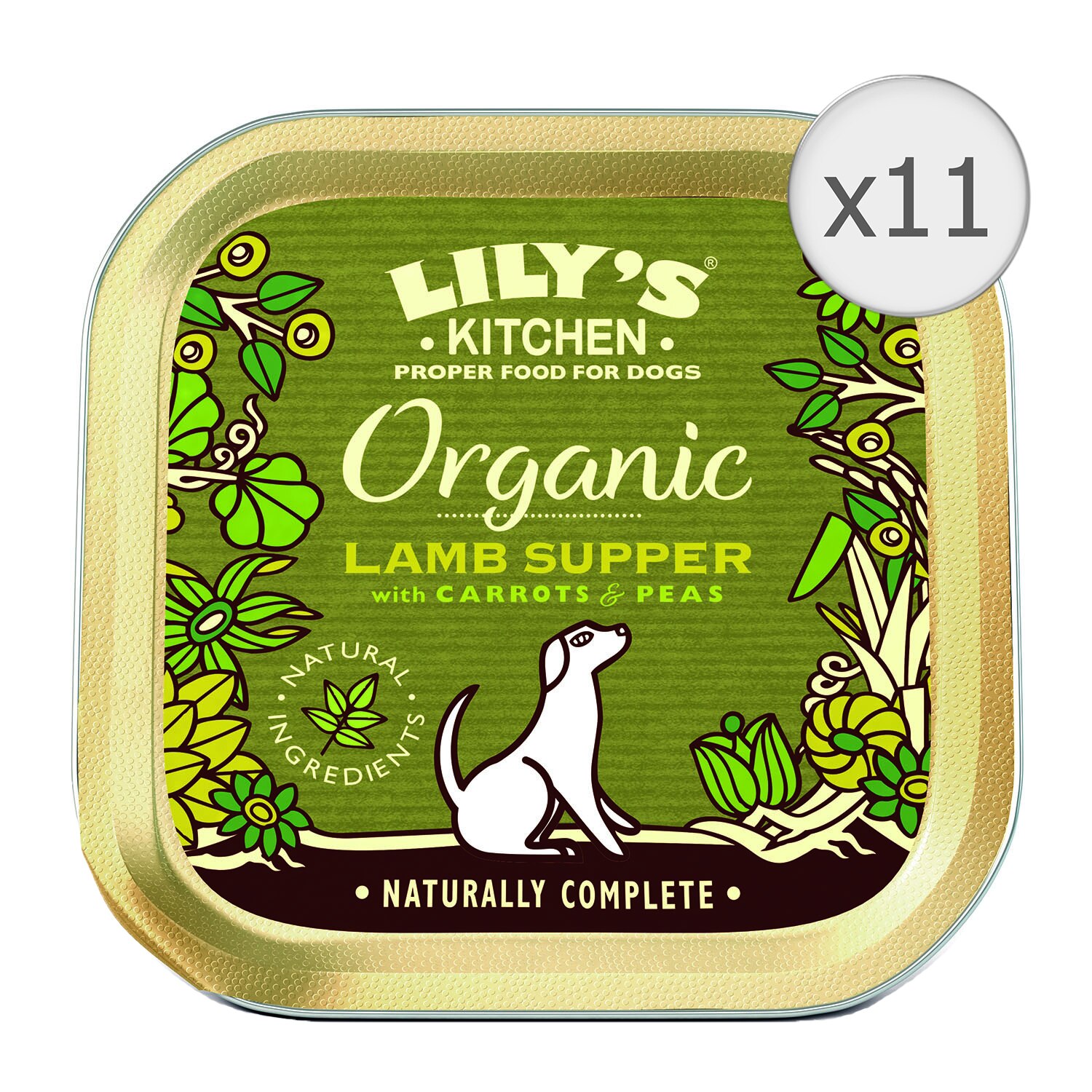 Hrana umeda pentru caini Lily's Kitchen Organic Lamb Supper, 11 x 150g
