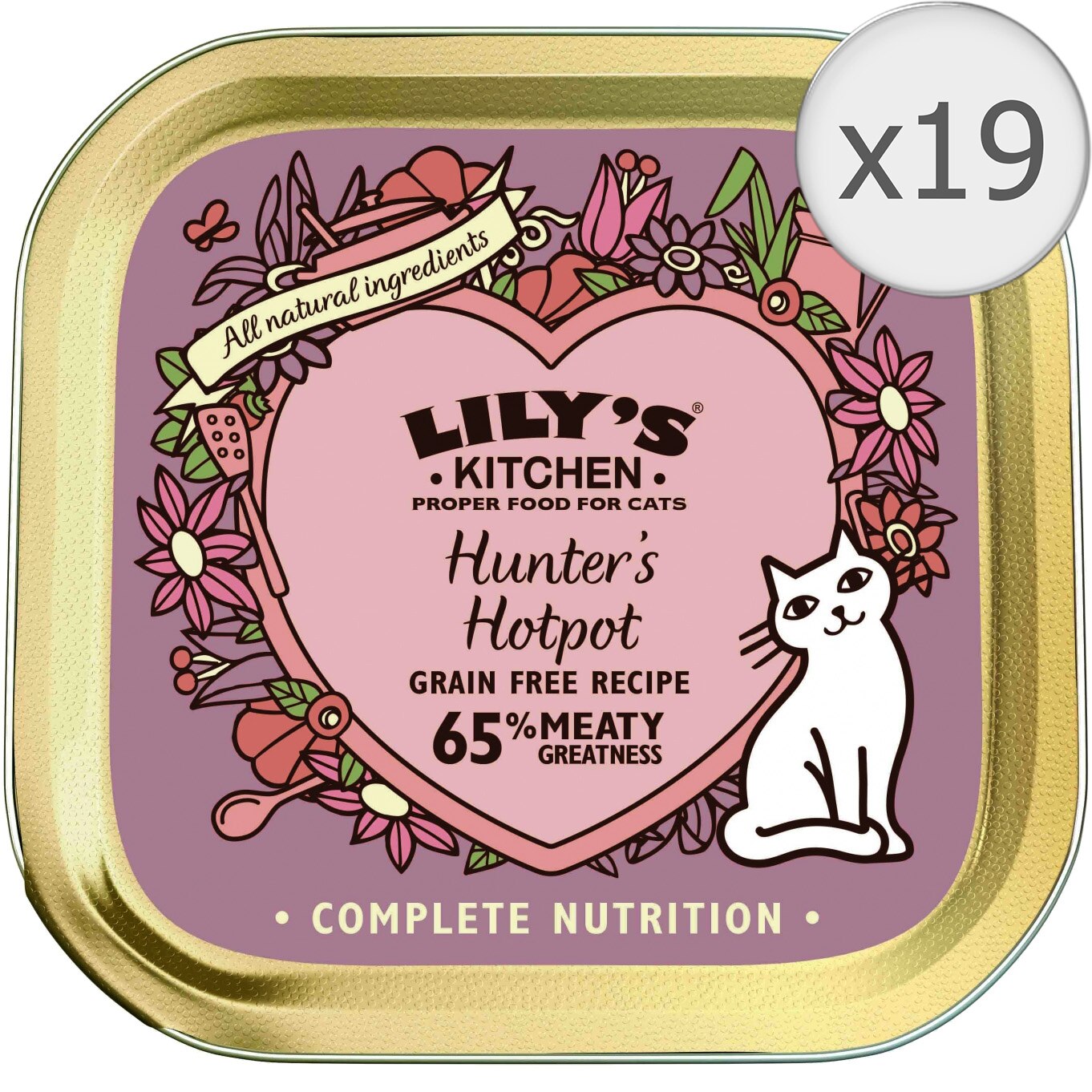 Hrana umeda pentru pisici Lily's Kitchen Hunter'S Hotpot, 19 x 85g