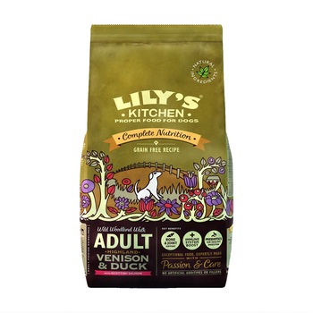Hrana uscata pentru caini Lily's Kitchen Grain Free, Venison & Duck, 12Kg Hrana uscata pentru caini Lily's Kitchen Grain Free, Venison & Duck, 12Kg