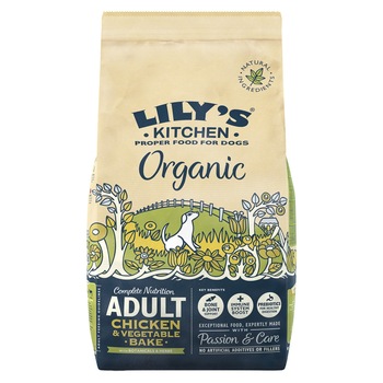 Hrana uscata pentru caini Lily's Kitchen Organic, Chicken & Vegetable Bake, 7Kg