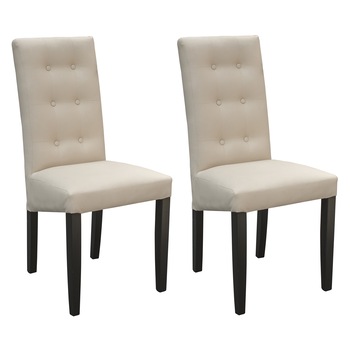 Set 2 buc Scaun dining/bucatarie Kring Boston, Crem Set 2 buc Scaun dining/bucatarie Kring Boston, Crem