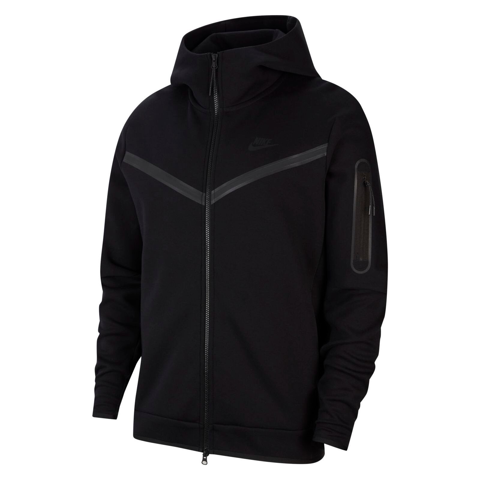 Hanorac Nike M NSW TCH FLC HOODIE FZ CU4489010 Barbati, Negru