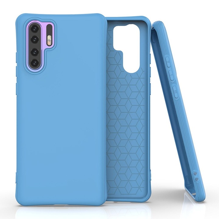 Калъф Wozinsky Soft Color flexible за Huawei P30 Pro, Син