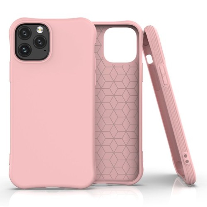 Калъф Wozinsky Soft Color flexible за iPhone 11 Pro Max, Розов