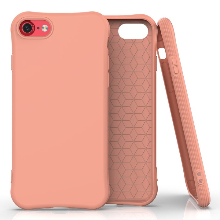 Wozinsky Soft Color rugalmas tok iPhone 7 / 8-hoz, narancs