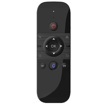 Mini Telecomanda M8 AirMouse si Tastatura Wireless cu Control Vocal, Neagra Mini Telecomanda M8 AirMouse si Tastatura Wireless cu Control Vocal, Neagra