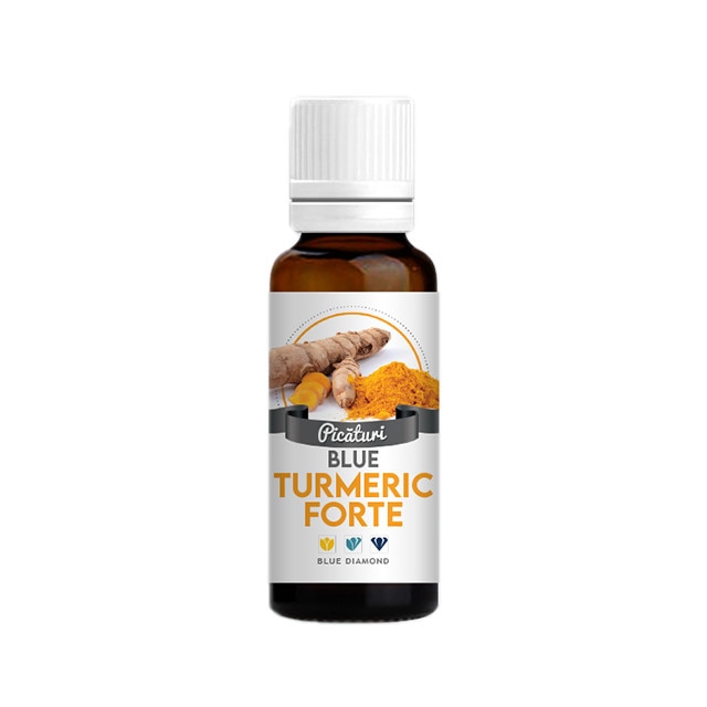 Blue Turmeric Forte Picaturi, Blue Diamond, 30 ml