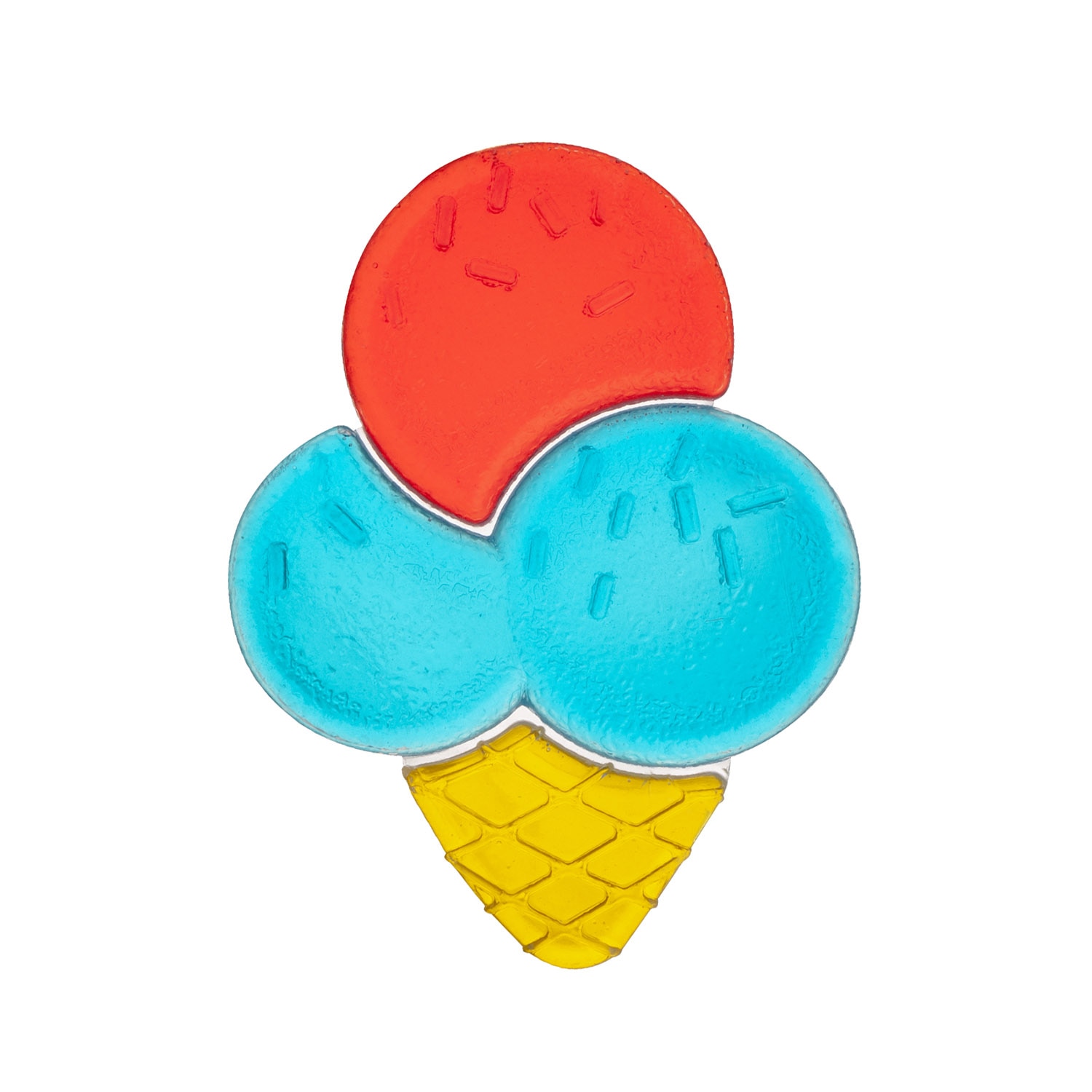 Inel gingival ICE CREAM, albastru, Canpol 74/022
