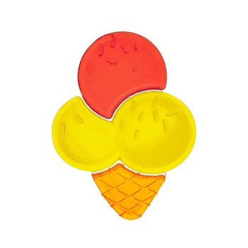 Inel gingival ICE CREAM, galben, Canpol 74/022 Inel gingival ICE CREAM, galben, Canpol 74/022