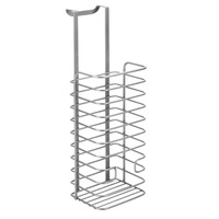 Cos organizare depozitare pungi, gri, 12x12x36 cm