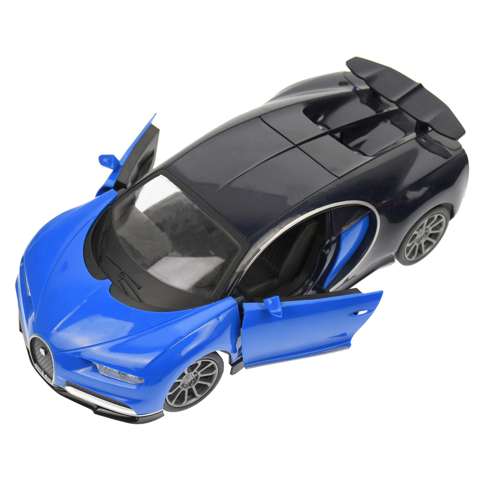 Masinuta de Jucarie cu Radiocomanda, luminite si baterii reincarcabile incluse, albastra - JT324