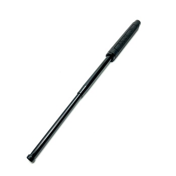 Baston telescopic din otel, 3 segmente, 50 cm, negru Baston telescopic din otel, 3 segmente, 50 cm, negru