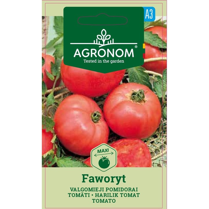 Tomate Faworyt, Agronom, Soi Semi Timpuriu, Seminte, plic, 0.1 grame