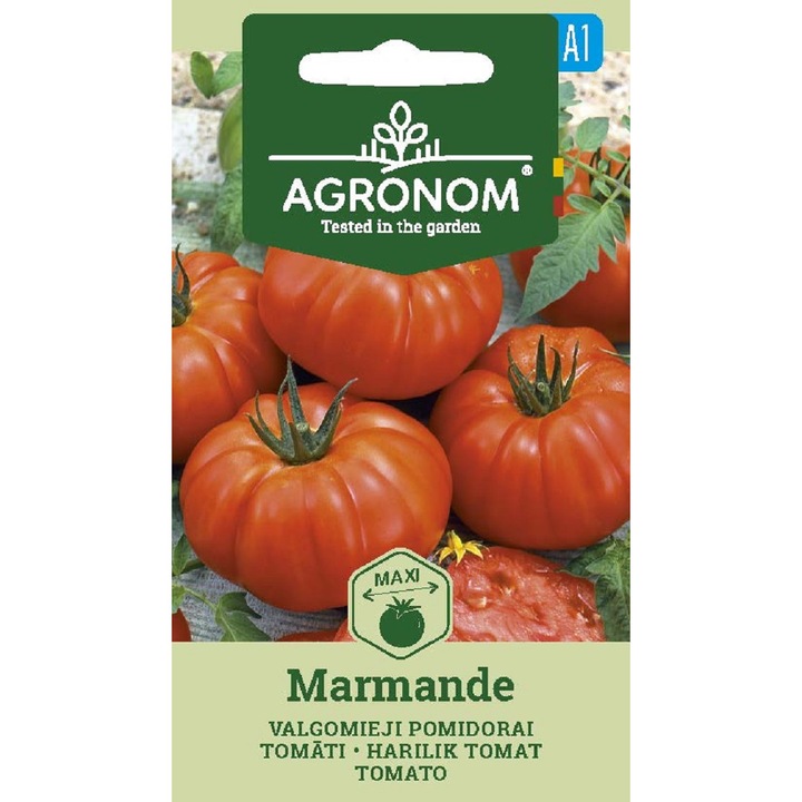 Tomate Marmande, Agronom, Soi Semi Timpuriu, Seminte, plic, 0.2 grame