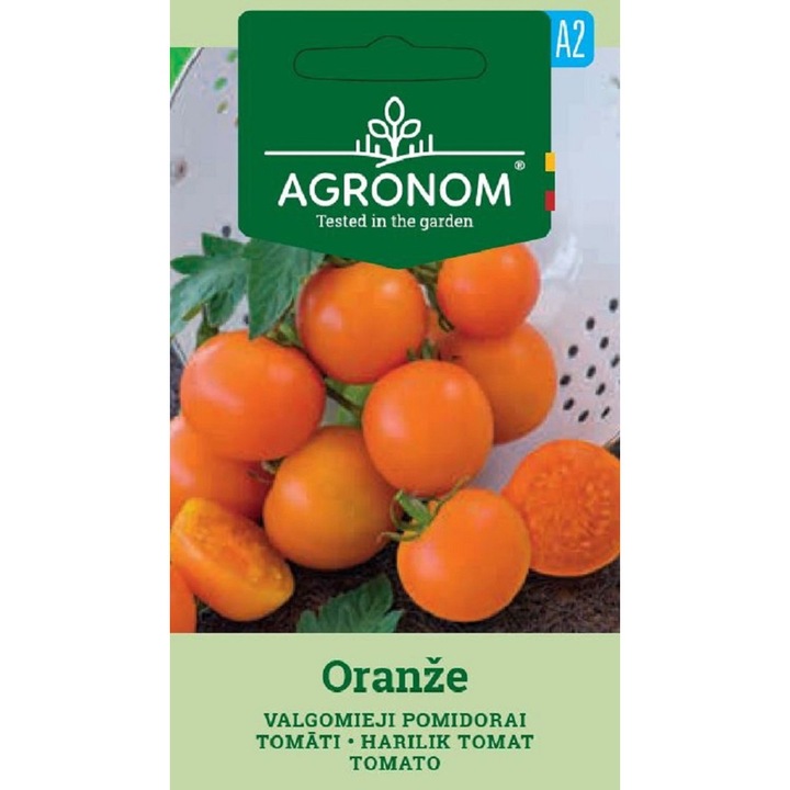 Tomate Oranze, Agronom, Soi Semi Timpuriu, Seminte, plic, 0.1 grame