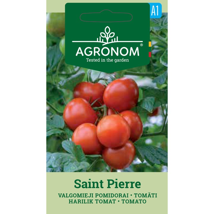 Tomate Saint Pierre, Agronom, Soi Semi Timpuriu, Seminte, plic, 0.2 grame