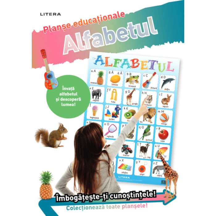 ALFABETUL (planse educationale infoliate)
