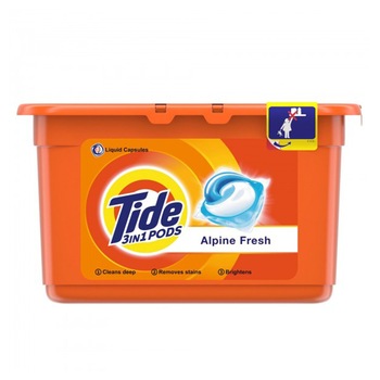 Detergent capsule Tide ALL-in-1 PODs Alpine Fresh, 12 Spalari Detergent capsule Tide ALL-in-1 PODs Alpine Fresh, 12 Spalari