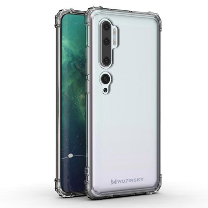 Wozinsky Anti Shock tok Xiaomi Mi Note 10 / Note 10 Pro készülékekhez, átlátszó