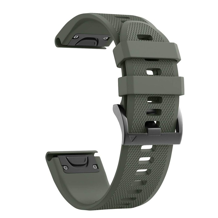 TECH-PROTECT SMOOTH GARMIN FENIX 3/5X/3HR/5X PLUS/6X/6X PRO ARMY GREEN