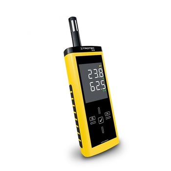 Termohigrometru Profesional TROTEC T210, Made in Germany, Masoara precis umiditatea si temperatura (°C, °F), Senzor de temperatura si umiditate, Frecventa de masurare: 2 ori per secunda,Display colorat cu inalta rezolutie Termohigrometru Profesional TROTEC T210, Made in Germany, Masoara precis umiditatea si temperatura (°C, °F), Senzor de temperatura si umiditate, Frecventa de masurare: 2 ori per secunda,Display colorat cu inalta rezolutie