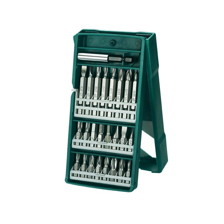 Set 25 Accesorii pentru insurubare, Bosch Miniset X-LINE, 25/50 mm