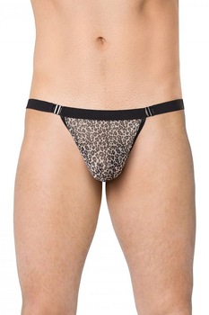 Chiloti, Softline 4528, negru/animal print, One Size Chiloti, Softline 4528, negru/animal print, One Size