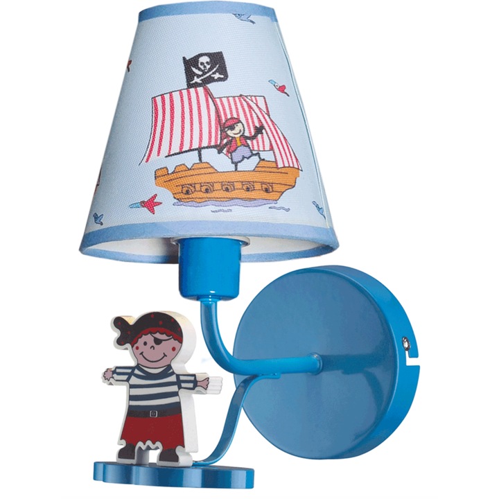 Erste EL0029670 Pirate beltéri fali lámpa,1 x 40W, E14, Többszínű