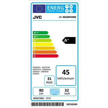 Televizor JVC LT-32VAF5000, 80 cm, Smart Android, Full HD