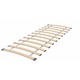 Pat Luk de o persoana 160x80 alb, complet cu sertar, saltea si cadru